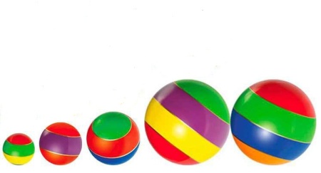 Купить Мячи резиновые (комплект из 5 мячей различного диаметра) в Магадане 