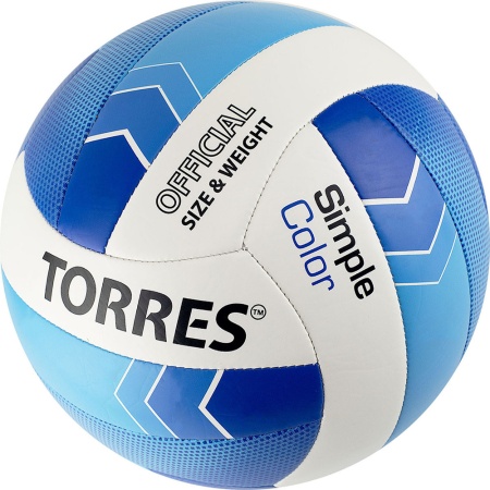 Купить Мяч волейбольный Torres Simple Color любительский р.5 в Магадане 